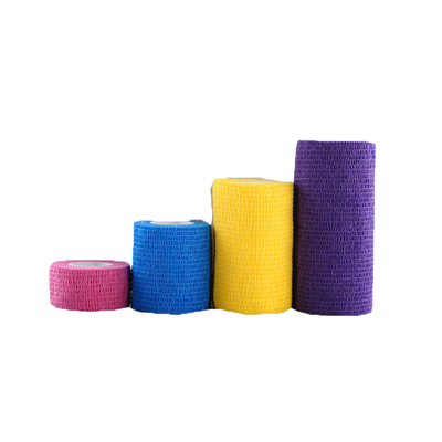Fasciatura elastica adesiva non tessuta dello strappo facile nel colore differente