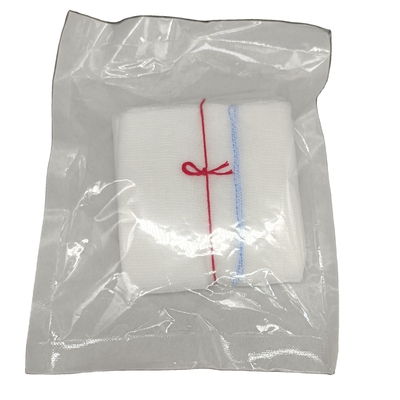 32 cotone bianco Gauze Swab With Detectable della piega 10cmx20cm X Ray For Surgical Use
