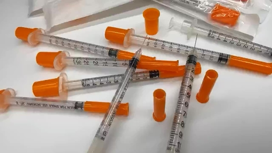 Siringa automatica dell'insulina eliminabile sterile eliminabile della siringa